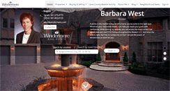 Desktop Screenshot of barbarawest.com